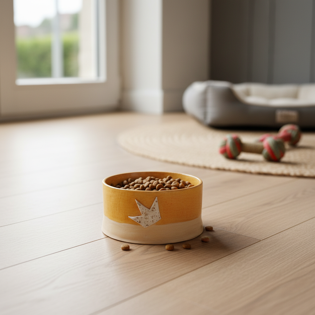 Ceramic pet bowl additional lifestyle images