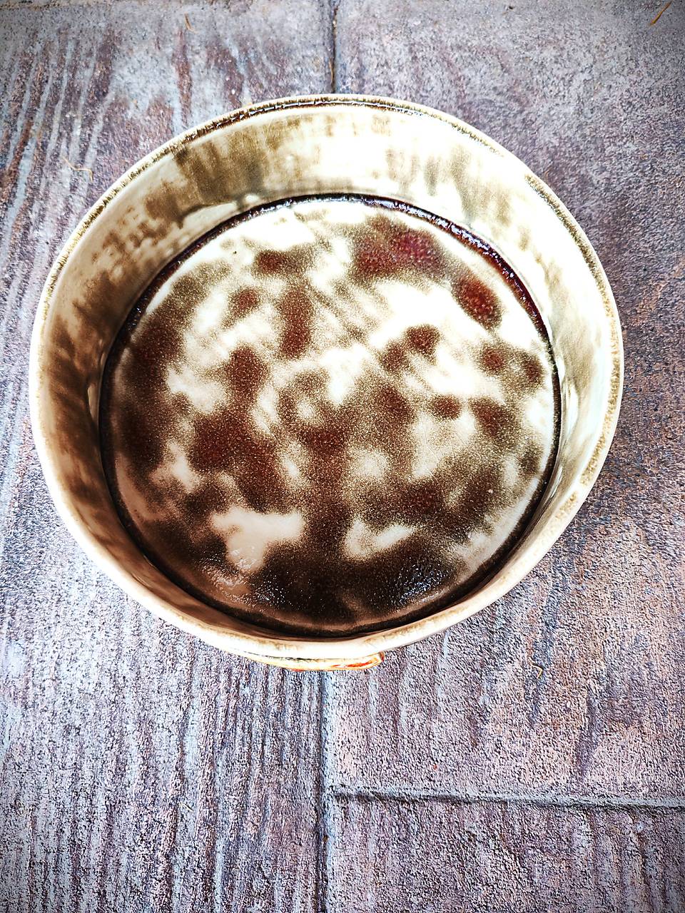 Handmade "Food Enthusiast" Ceramic Pet Bowl – Rustic White & Terracotta